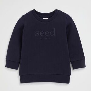 Seed Core Logo Sweat sweatshirt size 3-6 months